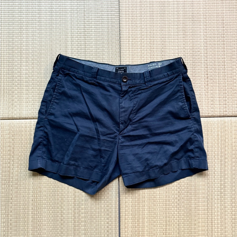 J. Crew 5” Navy Shorts